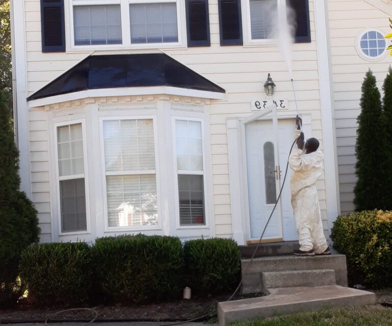 power wash cleaning