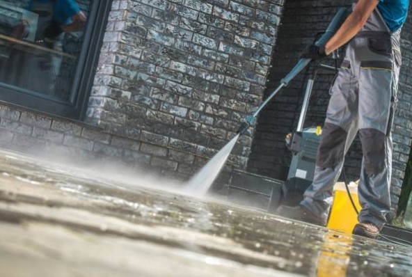 floor power wash