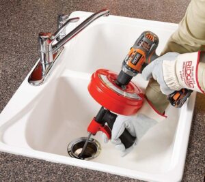 Cleaning Kitchen Sink