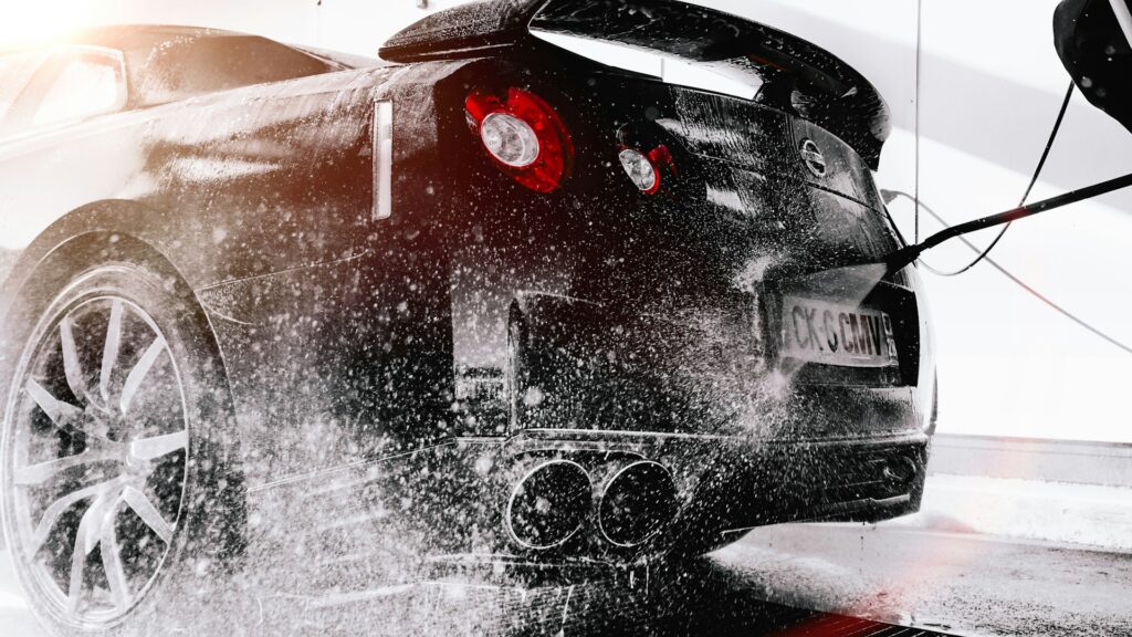 professional car wash