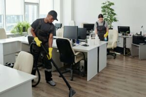 commercial floor cleaning