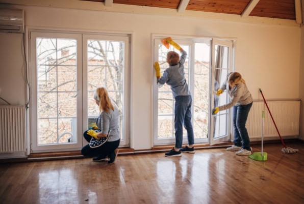 new house home cleaning